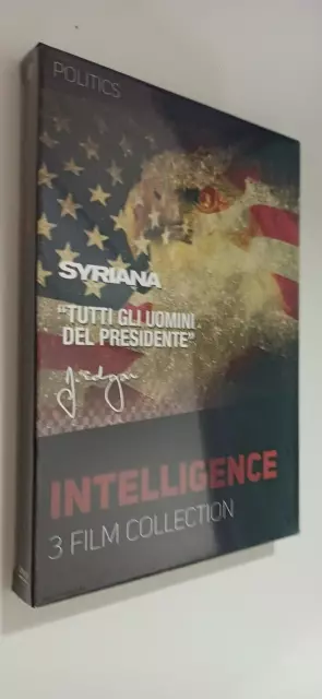 Intelligence Dvd - Syriana-Tutti Gli Uomini Del Presidente-J.edgar Nuovo