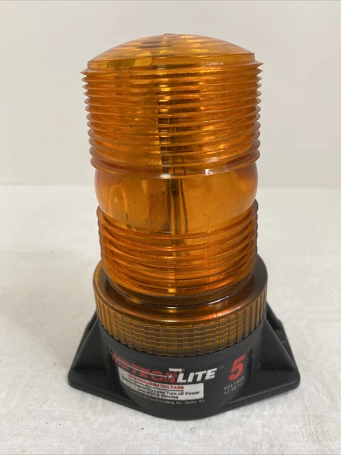 Meteorlite 5 High-Profile Strobe Amber Perm. Mount