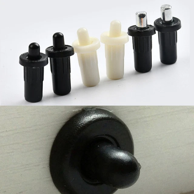 Spring Pins 10pcs Shutter Louver White 8cm Holes For Door For Opening 7cm