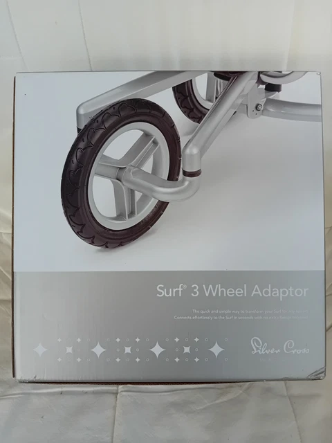 Silver cross surf 3 wheel adaptor new arrivals