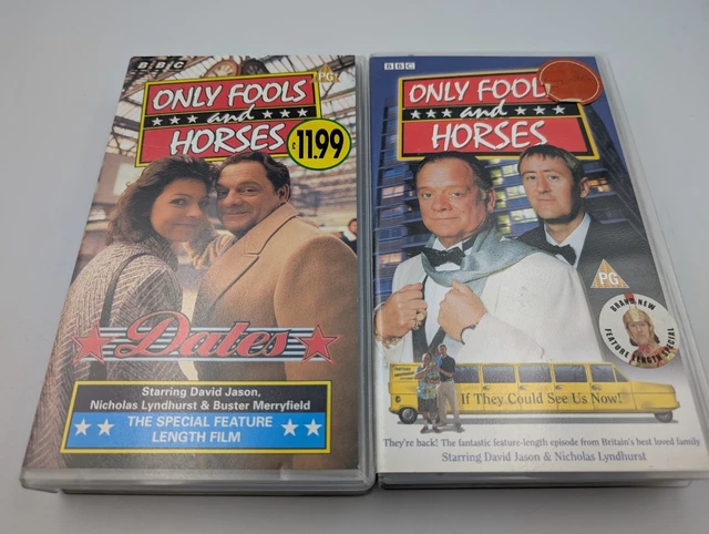 ONLY FOOLS AND Horses VHS Dates + If They Could See Us Now! Tested And