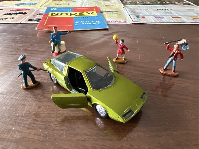 RARE 2CV CITROEN JRD 1961 ref 110 bleu métallisé 1/42 époq Dinky Toys norev cij EUR 63,00