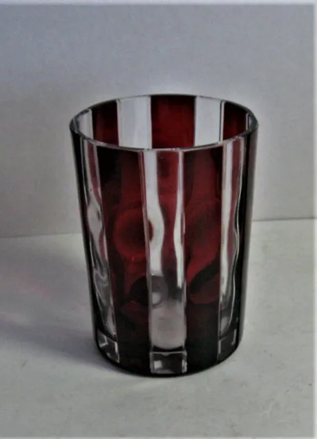 Eapg *** Ruby Stained Tumbler.. Near Mint.