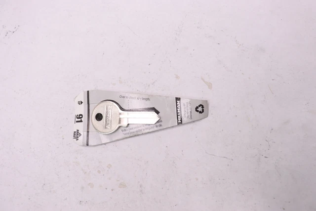 Hillman American Lock Home/Office Key Blank Brass #91 88077