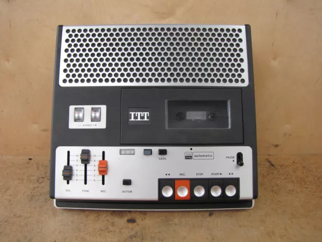 ITT Stereorecorder 730_Fundzustand. ITT Stereorecorder 730_Fundzustand.