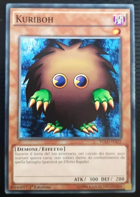 KURIBOH    Comune da Mazzo in Italiano YUGIOH