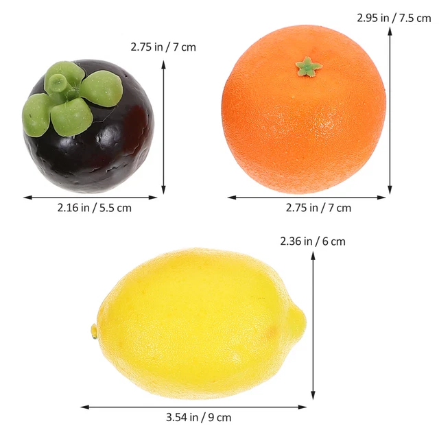 6 Cupcake Finti Per Decorazione - Torte Finte Realistiche Con Magnete Per Frigorifero