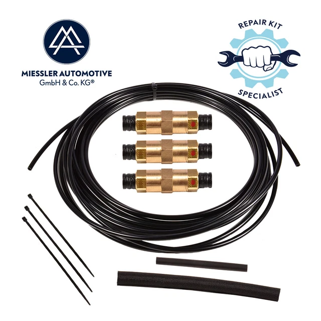 LUFASODERLIN Kit Riparazione Sospensioni Pneumatiche Valvola M8 | 5 Pezzi | Compatibile Mercedes W220 W221 Audi A6 C5 BMW X5 Jaguar XJ