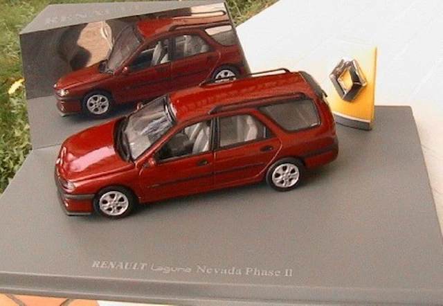 Renault Laguna Break Nevada Rouge Phase 2 Universal Hobbies 1/43 Red Station Sw