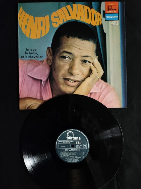 LP-Henri Salvador - Le Loup, La Biche, Et Le Chevalier-Cat N°: 6444 007