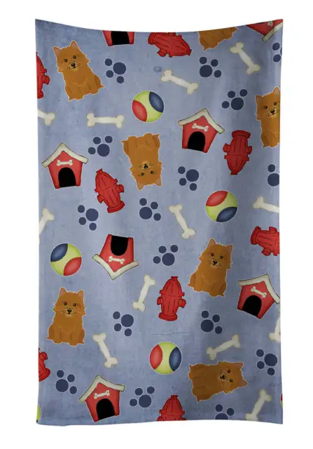 Dog House Collection Norwich Terrier Kitchen Towel BB2633KTWL  New