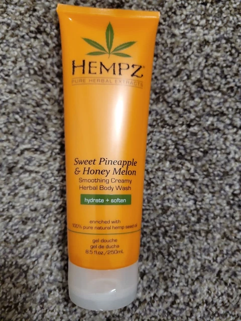 HEMPZ SWEET PINEAPPLE AND HONEY MELON HERBAL BODY WASH! Brand New! HEMPZ SWEET PINEAPPLE AND HONEY MELON HERBAL BODY WASH! Brand New!