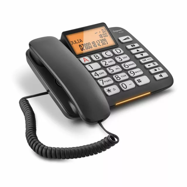 téléphone filaire avec répondeur sans fil - GIGADL780PLUS