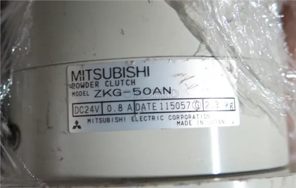 Used 1 Pcs Mitsubishi Tension Magnetic Powder Clutch ZKG-50AN Good Condition tw