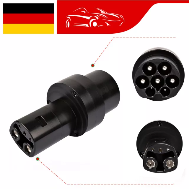 Adattatore DC tipo 2 per Tesla Model S 3 X Y su caricabatterie UE solo tensione DC