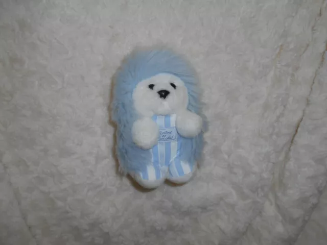 TARTINE ET CHOCOLAT doudou peluche HERISSON VINTAGE TBE COLISSIMO GRATUIT