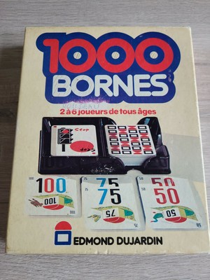 ♥♥ Jeu De Société 1000 Bornes Des Animaux Dujardin Complet 