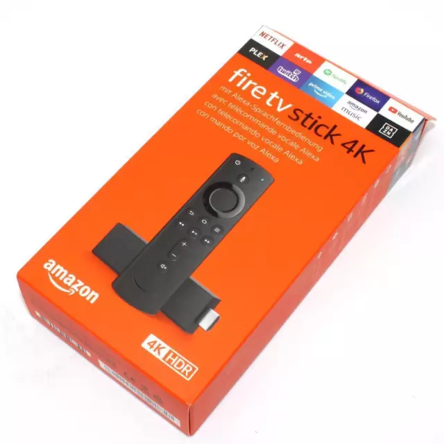 Amazon Fire TV 4k Stick Ultra-HD avec nouvelle télécommande vocale Alexa 2