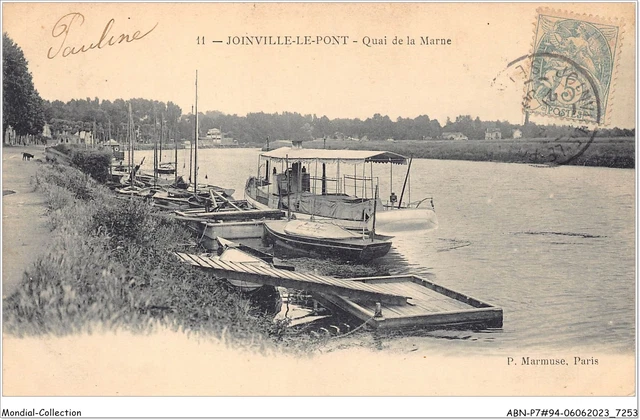 ABNP7-94-0555 - JOINVILLE-LE-PONT - quai de la marne