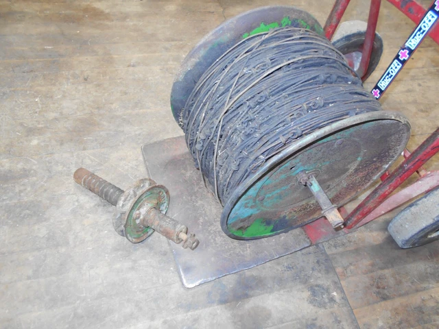 john deere 290 CORN PLANTER cultivating MARKER wire SPOOL original green