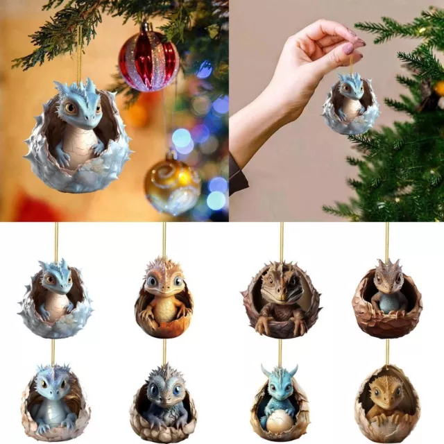 GIFTS DRAGON BABY Hanging Ornament Cute Car Hanging Decorations Christmas  $9.28 - PicClick AU