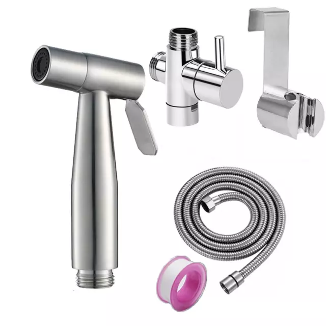 Kit testina spray per doccia da bagno con spruzzatore per bidet per WC tenuto C9 2