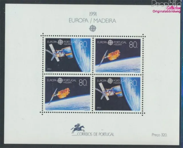 Briefmarken Portugal - Madeira 1991 Mi Block12 (kompl.Ausg.) postfrisch Ra(92133