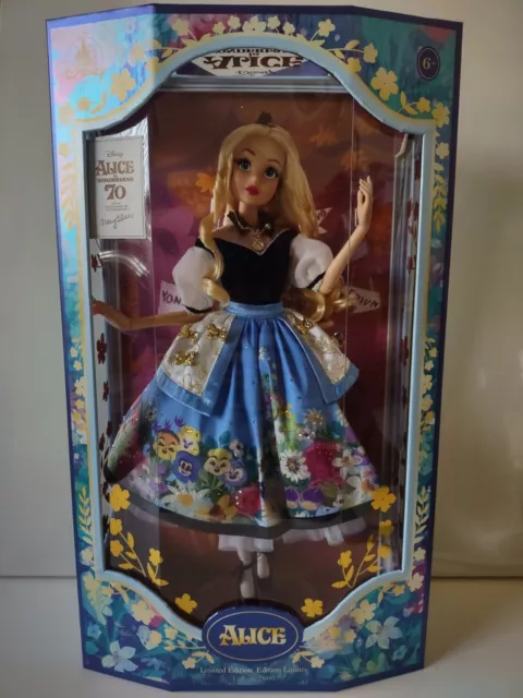Disney Alice in Wonderland LE Doll by Mary Blair 70th Anniversary (CF JAPAN  LOT)