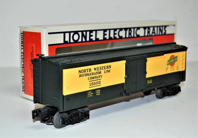 Lionel Chicago North Western Woodside Reefer #6-19502, Refrigerator Car