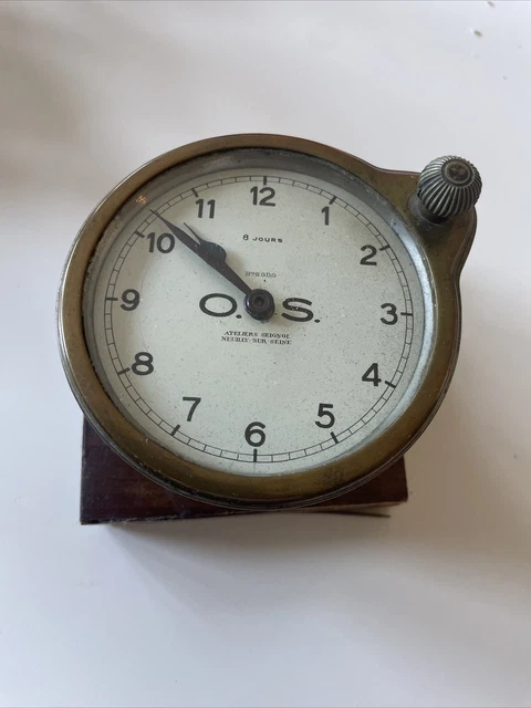 Feder Pendel Aus Auto O.S Seignol 25.50 MM Höhe 6.80 MM X 0.50 MM
