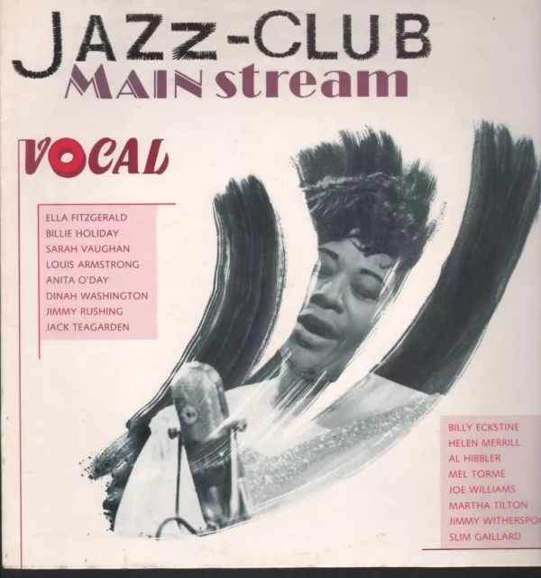 Various Artists Jazz Club Mainstream - Vocal LP vinyl UK Verve 1991 8451521