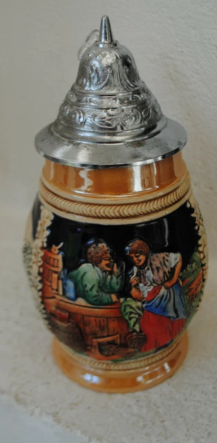 Ancienne Chope A Biere En Gres Dbgm  Objet Deco