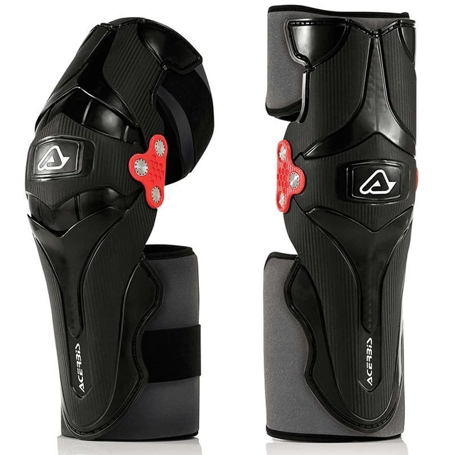 Protezioni ginocchio Acerbis X-Strong (nero, taglia unica)
