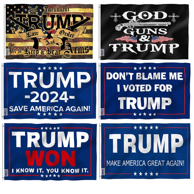 ANLEY FLY BREEZE 3x5 foot Trump Flag 2024 US President Election Flags