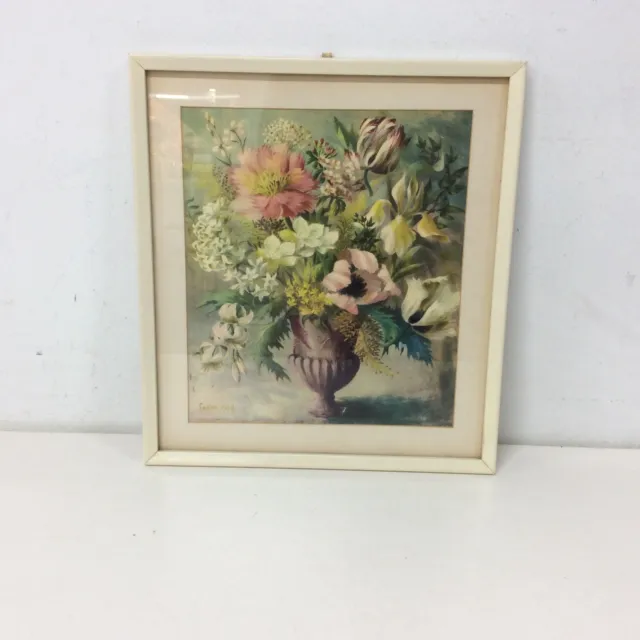 Print/Paint - Framed Print Summer Flowers (1949) By Fedden(77) #512