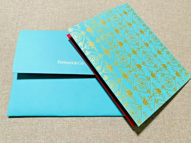 Tiffany&Co Holiday Greeting Card Envelope Chinese Lunar New Year Limited Edition
