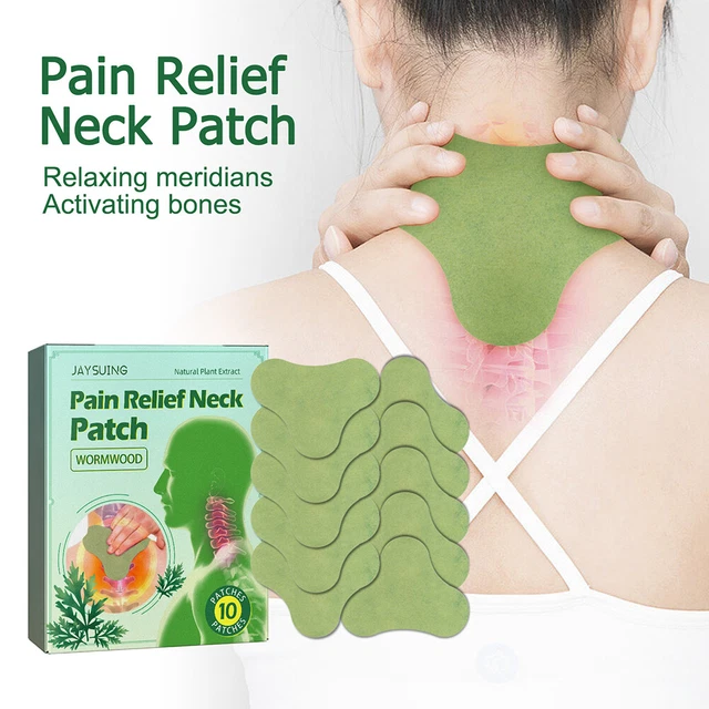 10pcs Muscle Sprain Medicine Sticker Portable Wormwood Convenient Body Massage F 2