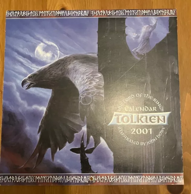 Tolkien Calendar 2001 - Lord of the Rings - Illustrated by John Howe