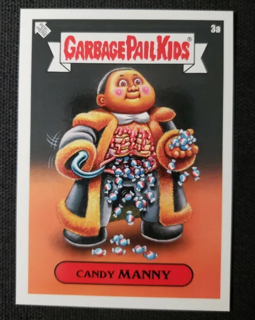 Candyman Garbage Pail Kids 2021 Oh The Horror-ible CANDY MANNY 3a Topps Rare GPK