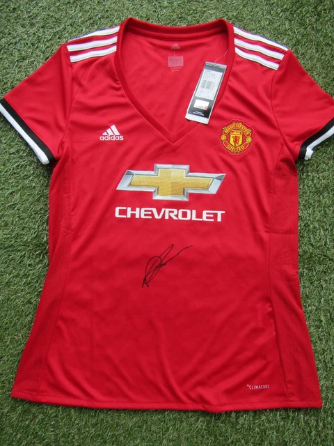 Alessia Russo Hand Signed Manchester United Women Football Shirt - Autograph