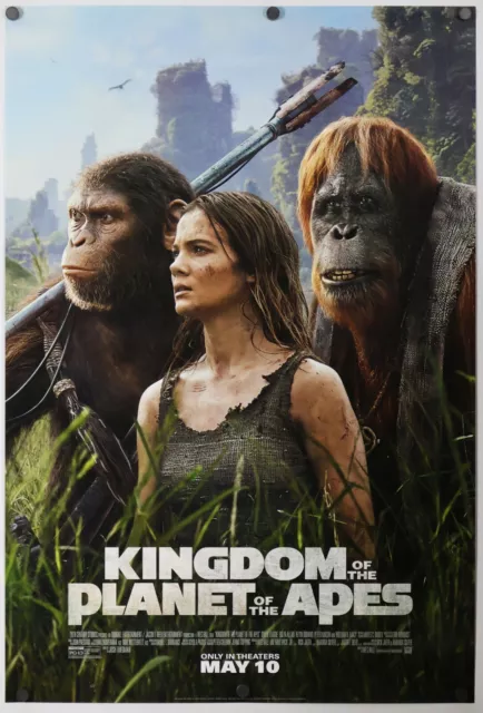 Kingdom Of The Planet Of the Apes original DS movie poster 27x40 D/S 2023 FINAL