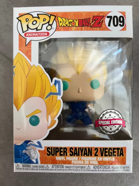 Figurine DRAGON BALL - POP N° 709  Super Saiyan 2 Vegeta - Special Edition Neuve