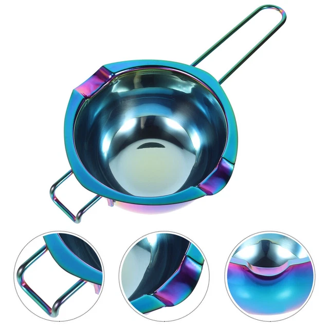 Mini tazón de guisante calentador de café de acero inoxidable pavo cocina metal