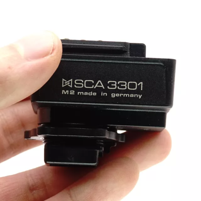 Metz Blitzadapter SCA 3301 M2 M4 Minolta Dynax Maxxum und Sony Alpha