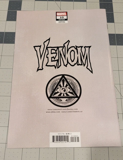 Venom #10 Unknown Comics Ivan Tao Exclusive Virgin Variant 3