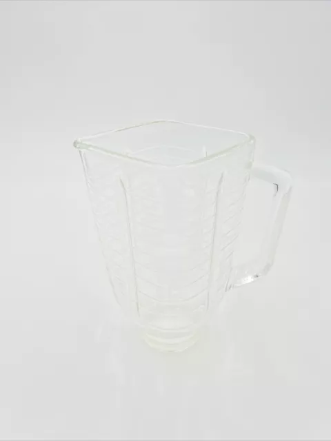 Osterizer Galaxie Blender 5 Cup GLASS JAR ONLY Oster Replacement Pitcher PARTS