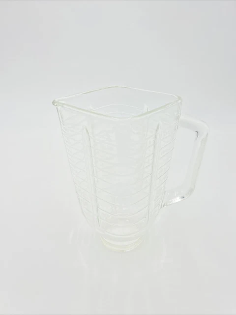 Osterizer Galaxie Blender 5 Cup GLASS JAR ONLY Oster Replacement Pitcher PARTS