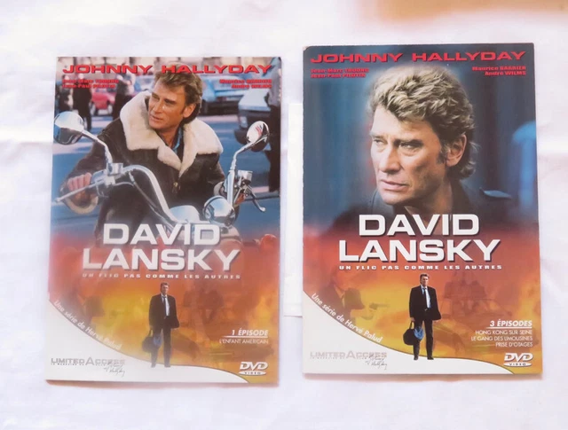 Lot De 2 Dvd David Lansky Johnny Hallyday