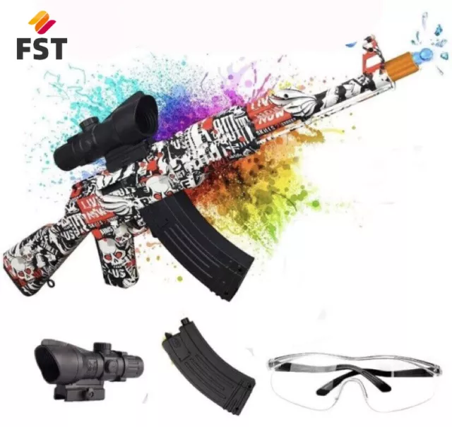 Electric Gel Ball Blaster Eco-Friendly 3000 Gel Water Bead Blaster Toy Gun Gift