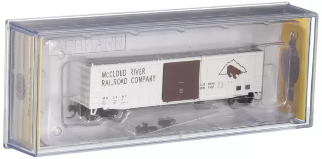 Bachmann Trains ACF 50'-6" OUTSIDE BRACED SLIDING DOOR BOX CAR - McCLOUD RIVER -